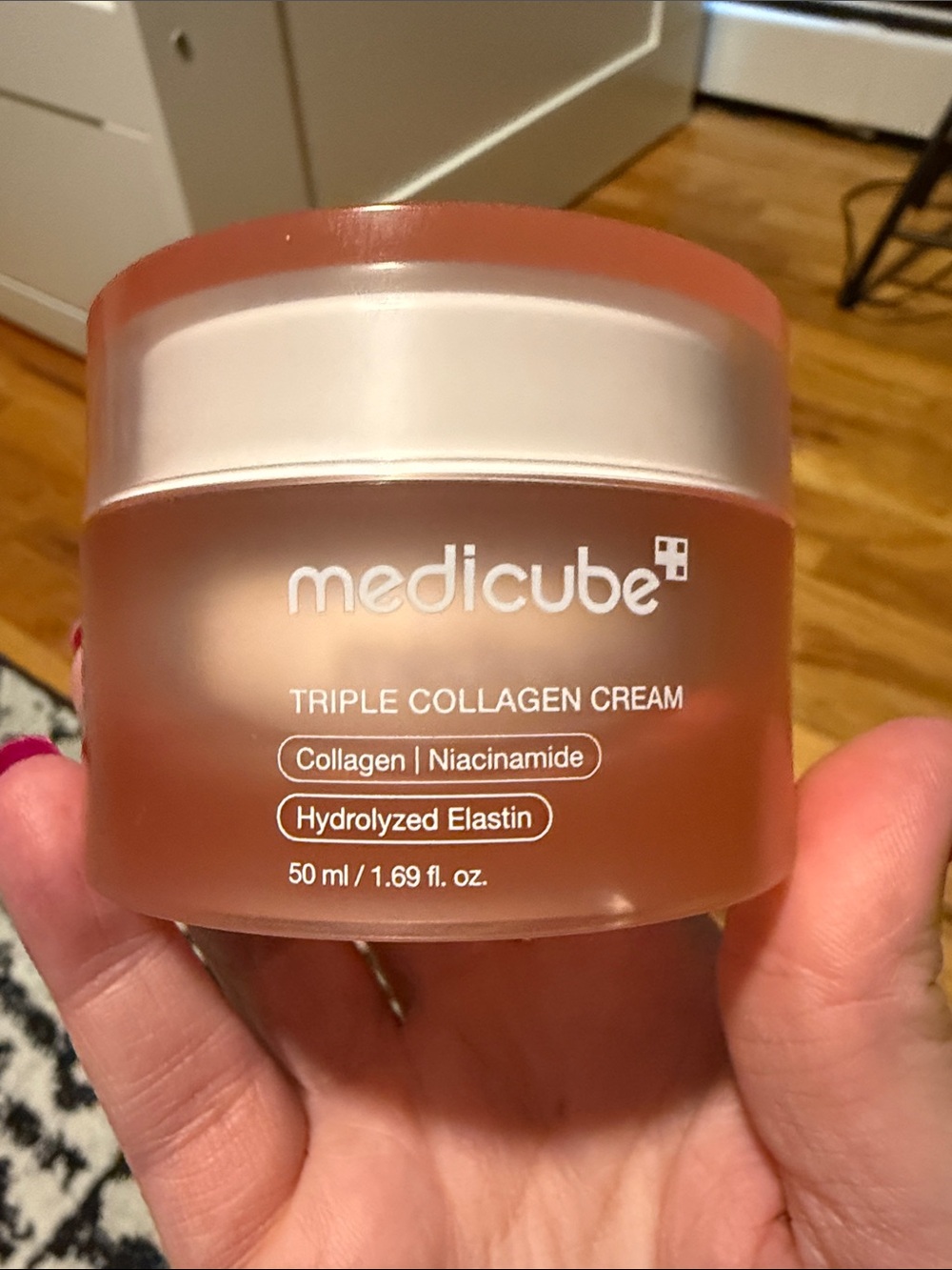 Medicube Triple Collagen Cream - Pink Moisturizing Face Cream